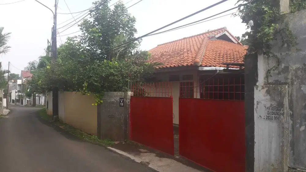Rumah Hoek MPR GAHARU Hitung Tanah Selangkah St MRT Cipete