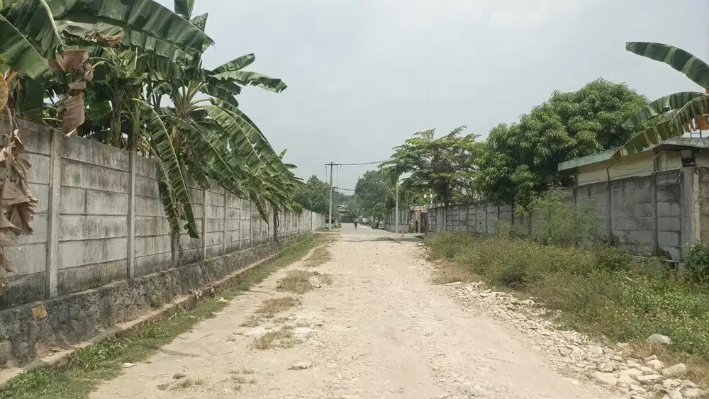 Tanah Zona Industri Nego Bisa Beli Sebagian di Cileungsi Bogor