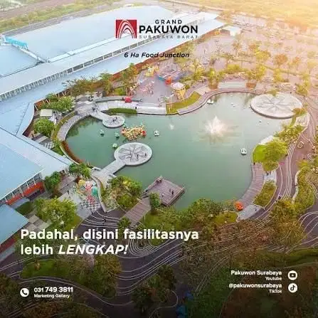 DIJUAL tanah di Grand Pakuwon Strategis Murah Nego sampai DeL