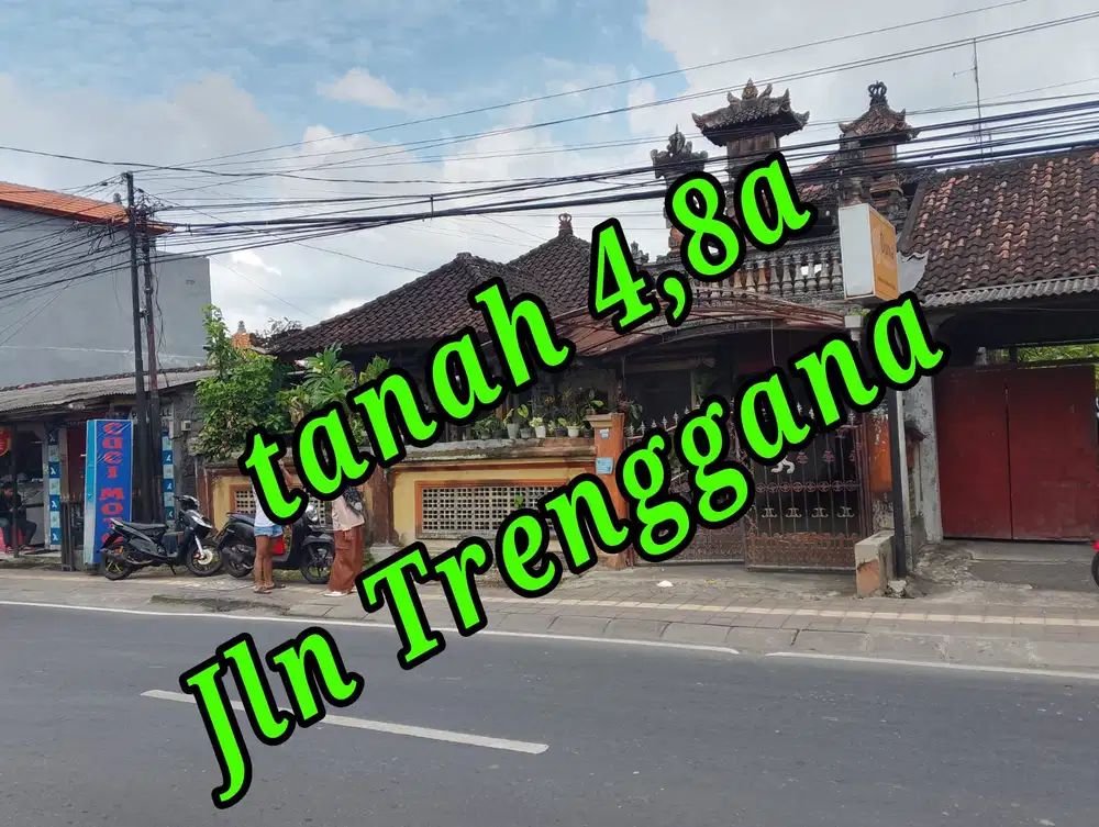 Dijual Tanah 4,8a di Jln induk Trenggana Penatih Denpasar Timur Bali