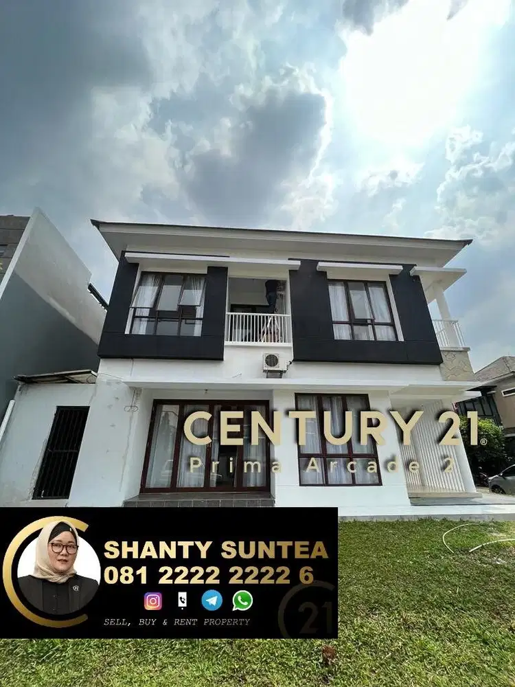 Rumah Bersih Minimalis Siap huni Cluster Discovery Bintaro GB-13836