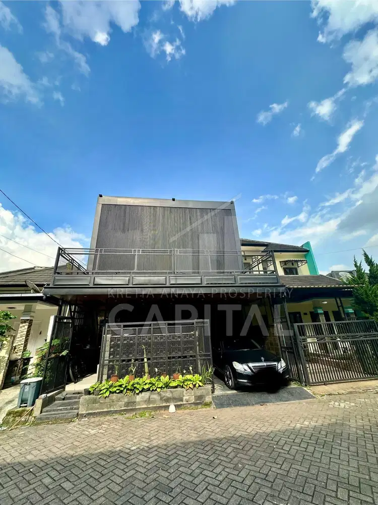 RUMAH KEREN MONOCHROME DESIGN ESTETIK DI PANCANAKA HILL CIMAHI