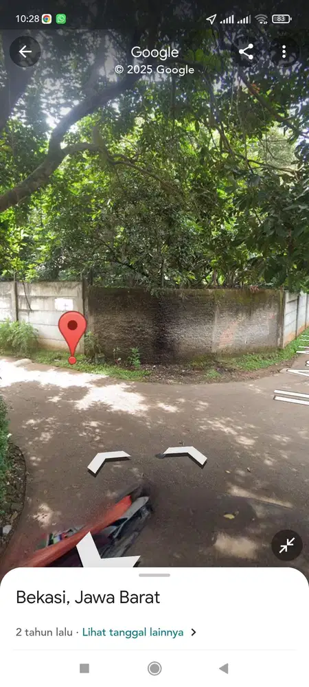 Dijual tanah di mustika jaya cocok untk cluster & gudang