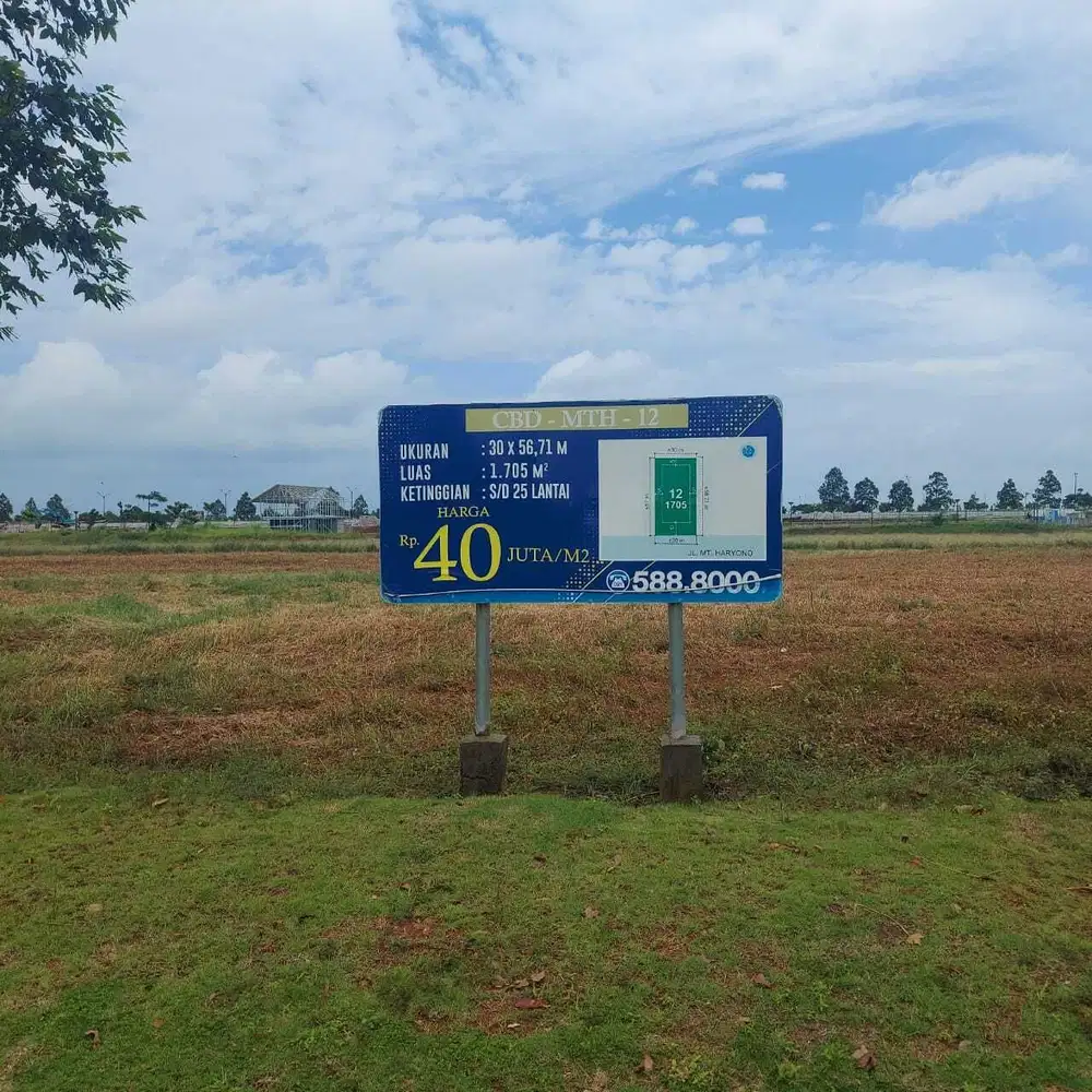 DIJUAL KAVLING KOMERSIL PIK2 luas 1700meter ADA SPECIAL PRICE