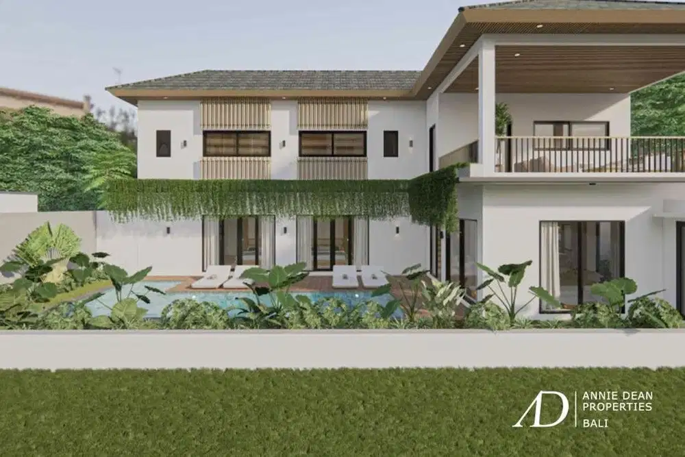 LEASEHOLD 5-BEDROOM MODERN VILLA NEAR SANUR BEACH - 80% COMPLETED