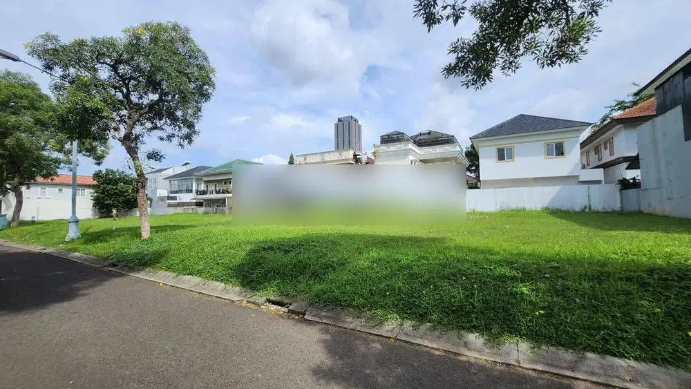 Kavling luas 530 SHM di perumahan Lippo karawaci