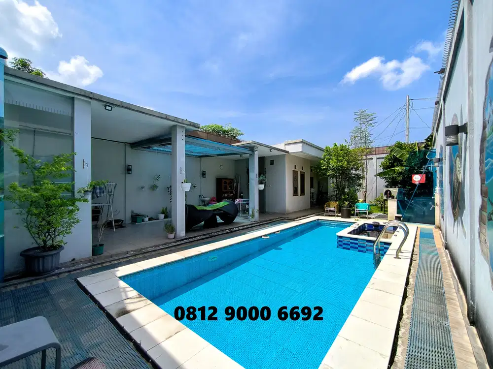 Rumah dengan kolam Renang Kebayoran heights Bintaro jaya sektor 7