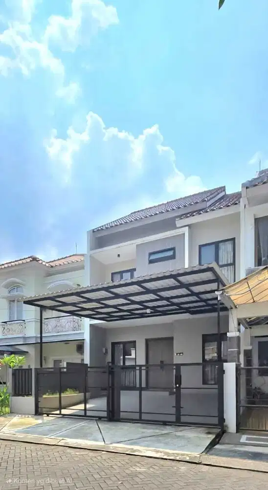 Dijual dan disewakan rumah raffles hills cibubur siap huni harga nego