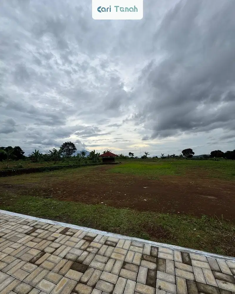 Tanah strategis luas 300m depan hotel bintang lima cisarua puncak