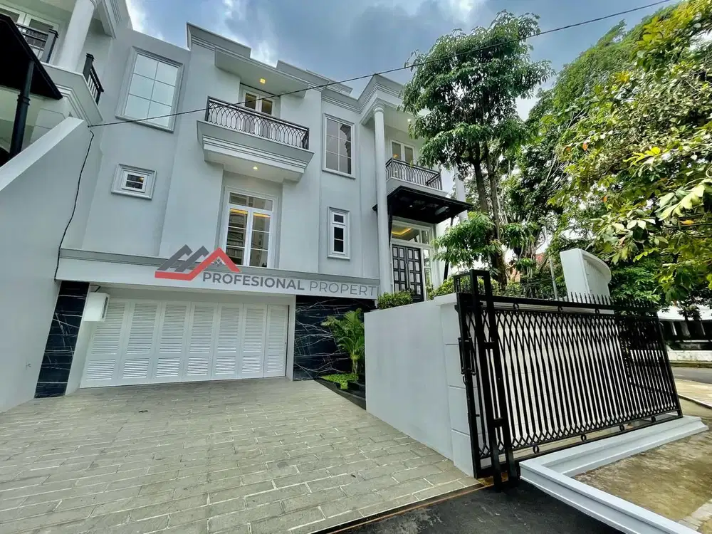 Rumah Baru Lux American Classic Di Kebayoran Baru