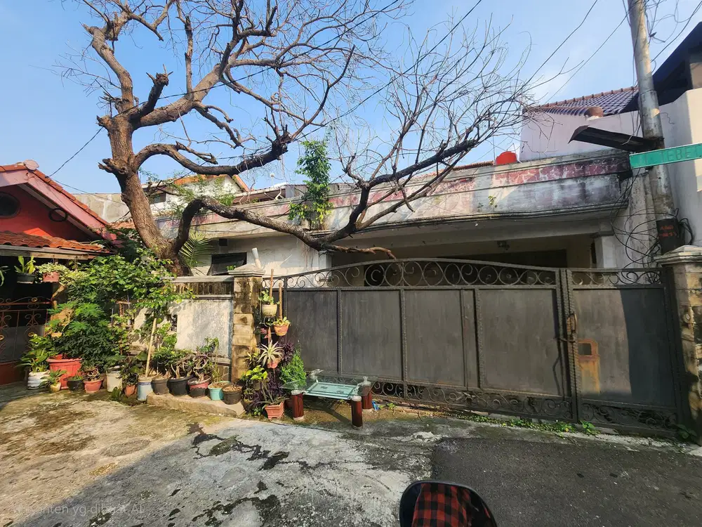 Rumah Hitung Tanah Akses Jalan 1 Mobil 135m² SHM di Tebet Barat