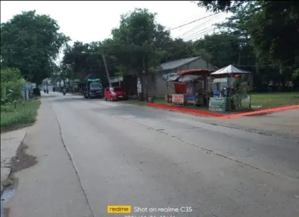 Tanah di jln raya setu MT haryono bekasi dekat tol burangkeng