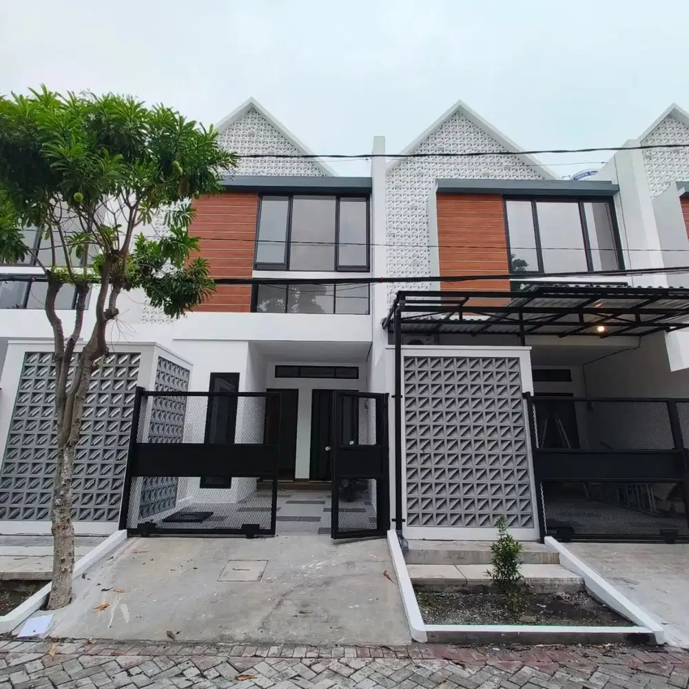 Rumah Hook Gading Pantai Kenjeran Surabaya, SHM, 1 Man, dekat Suramadu