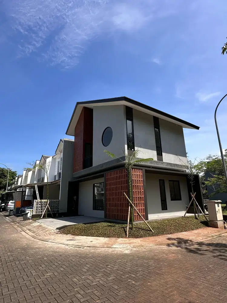 Jual Rumah Hoek Brand New Bangunan Mandiri Cluster Azura Vanya Park