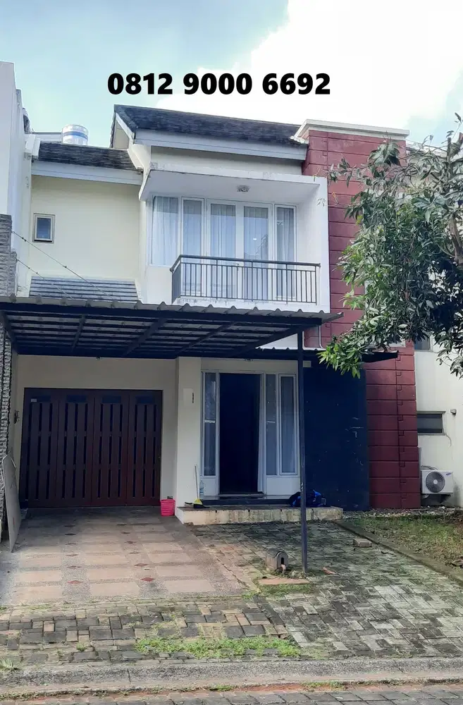 Rumah semi Furnished Caribbean Island De Latinos BSD Serpong Tangerang