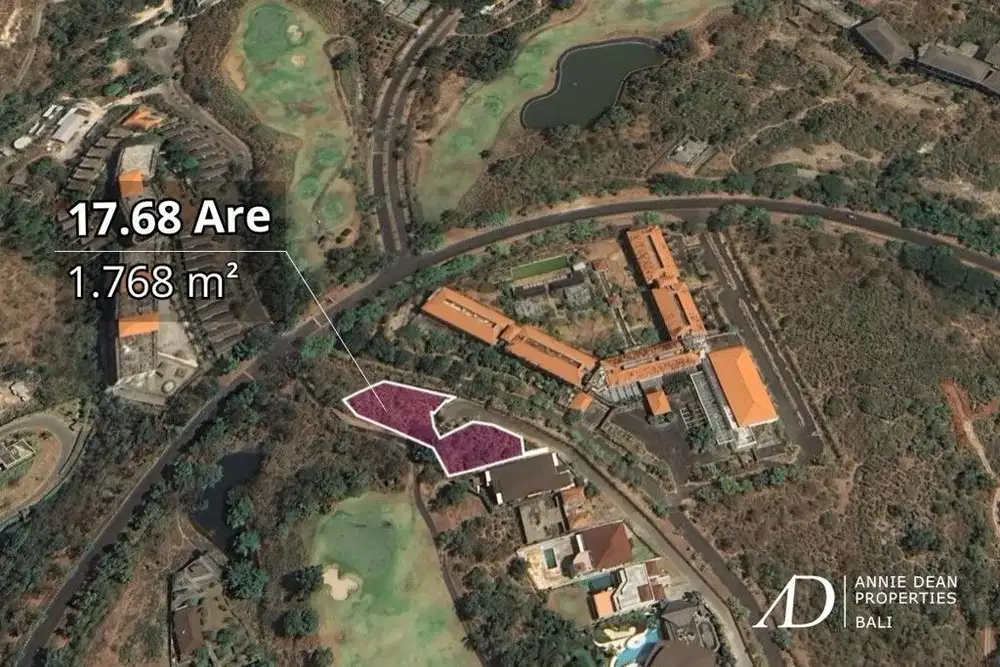 FREEHOLD LAND IN PECATU GOLF ESTATE | ELEVATED POSITION WITH DEVELOPMENT POTENTIAL