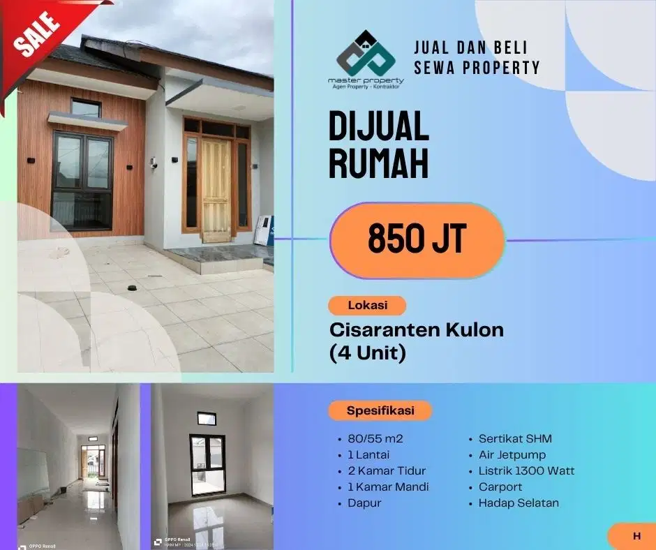 Rumah baru di Cisaranten Kulon Arcamanik Kota Bandung strategis
