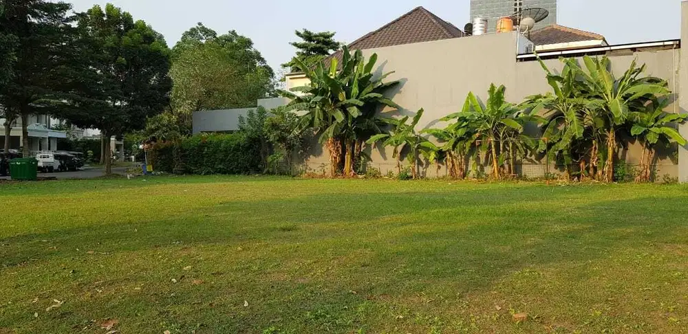 Kavling Premium Alam Sutera, 637m2 Hadap Timur & Utara, Harga Terbaik!