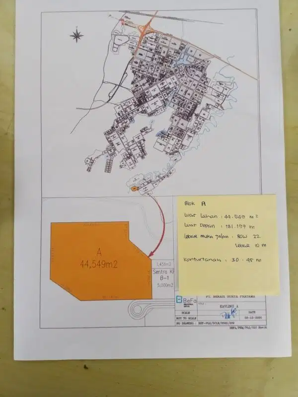 Dijual Kavling Industri 6ha Di MM 2100 Cikarang Cibitung