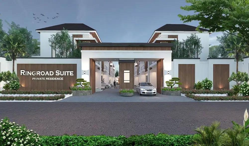 Dijual rumah di ringroad suites jalan tapian nauli III