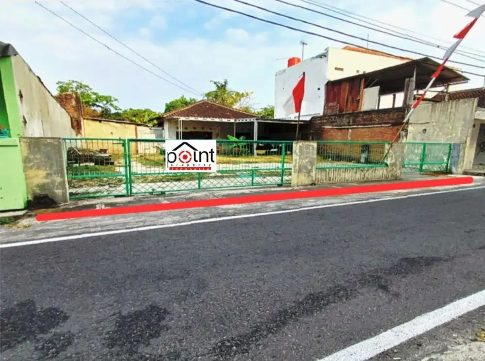 Tanah Strategis Luas 280M² Dekat Jalan Raya Slamer Riyadi Solo Kota