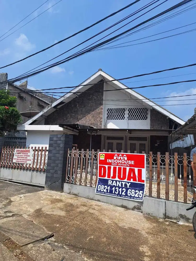 RUMAH + 4 KIOS + 1 RUKO PINGGIR JALAN RAYA
