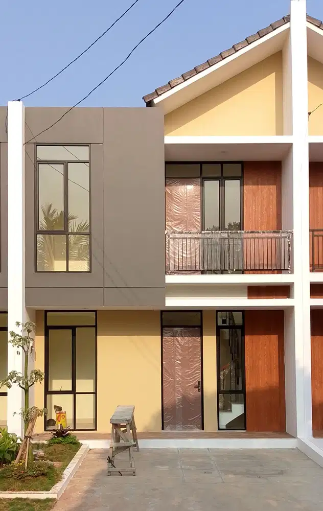 Rumah Serpong Garden dekat Stasiun Cisauk, Tanpa DP Free Biaya s.d SHM