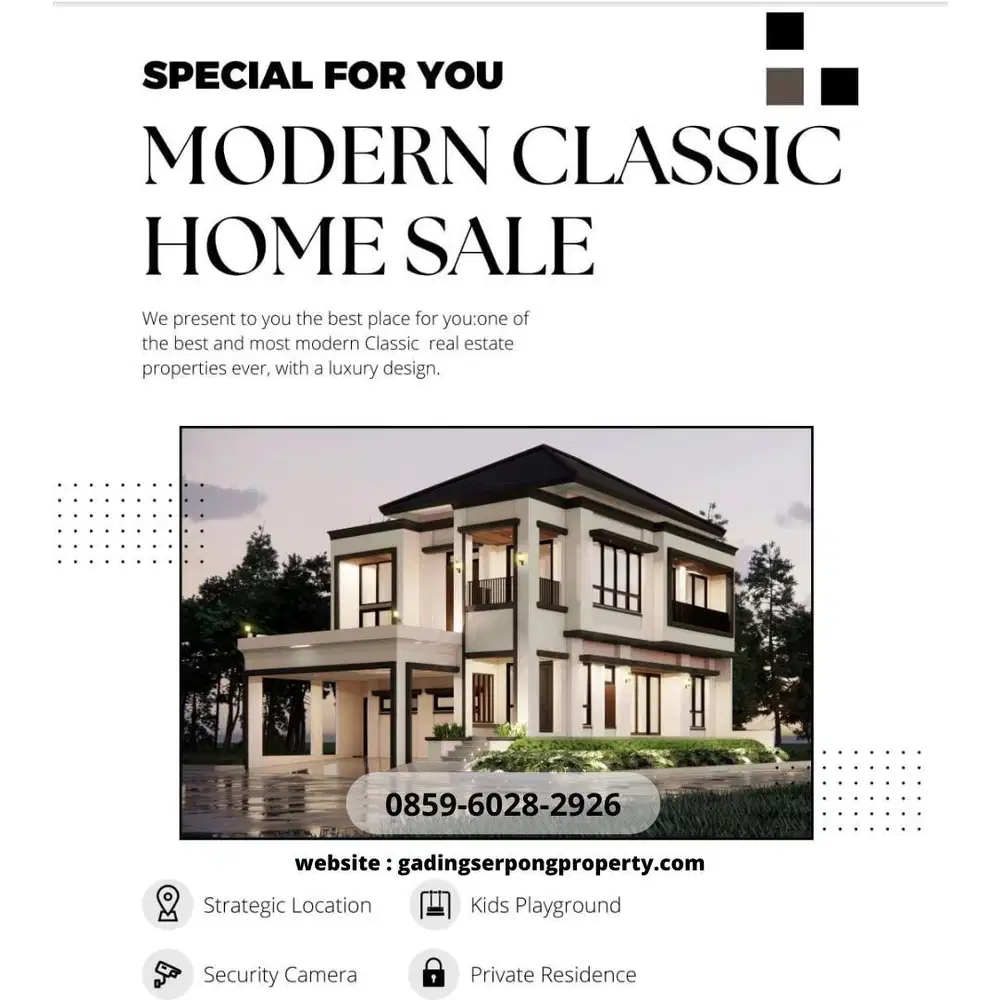 Dijual Rumah Mewah Foresta BSD City – LT 206m, LB 284m, Harga Rp5,9M