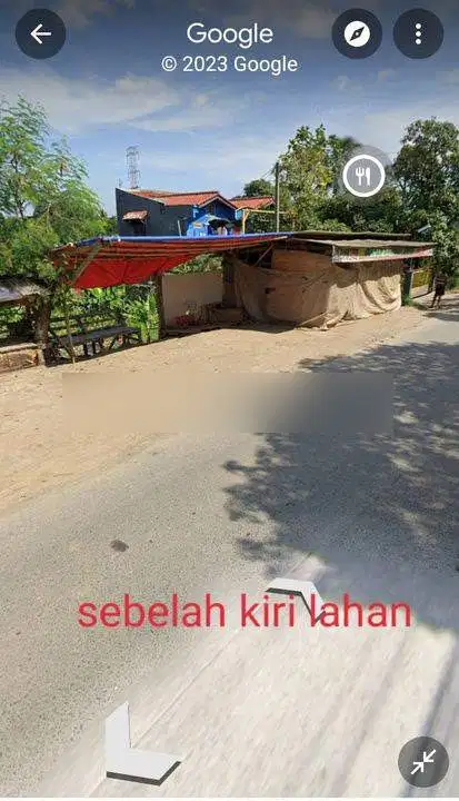 Tanah Bagus Siap pakai Lokasi Strategis dekat jalan raya