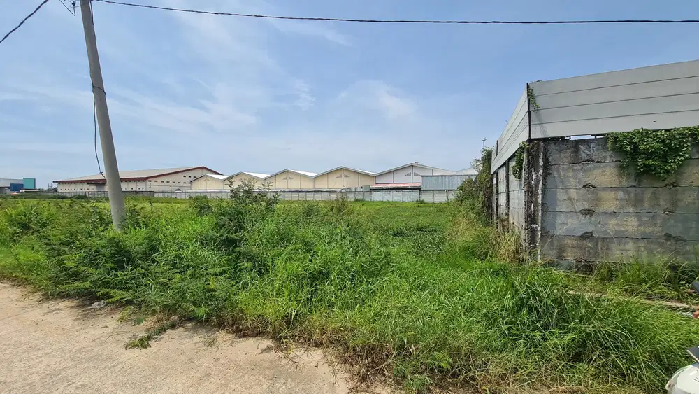 P FL Disewakan Tanah Luas 4.000m2 Di Pakuhaji Kawasan Industri