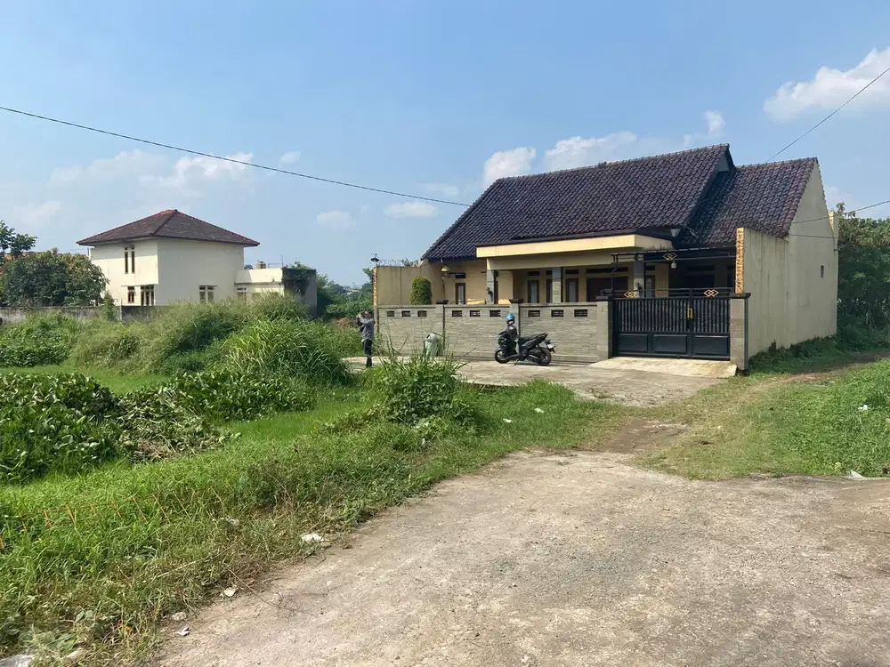 Jual tanah Pinggir Jalan Siap bangun Lokasi Dekat Gerbang Tol