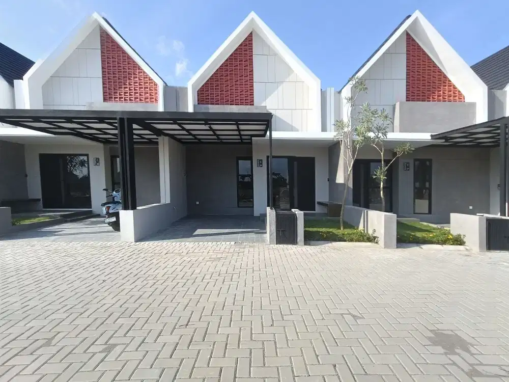 4 Unit Rumah Baru Gress Modern Ready dan Pesan Bangun di Perum Skh