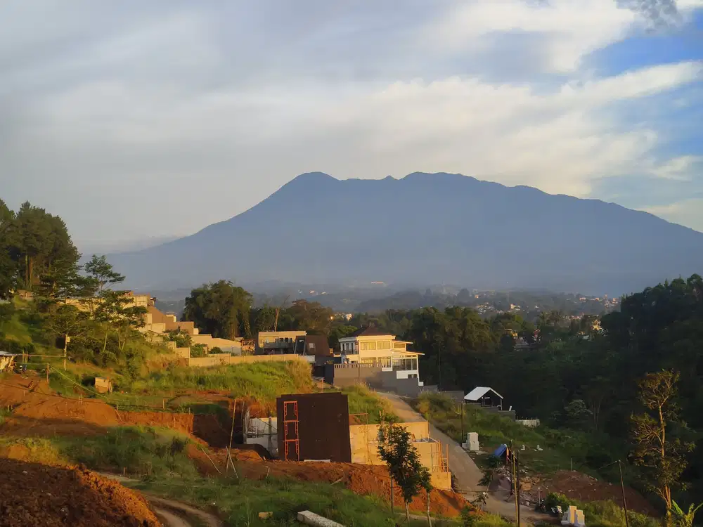 Tanah Luas 280m2 cocok untuk villa di puncak bogor