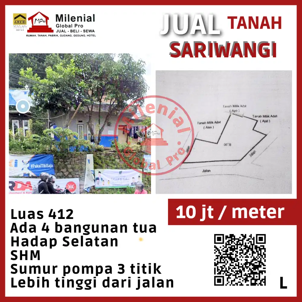 JUAL HITUNG TANAH, BONUS BANGUNAN