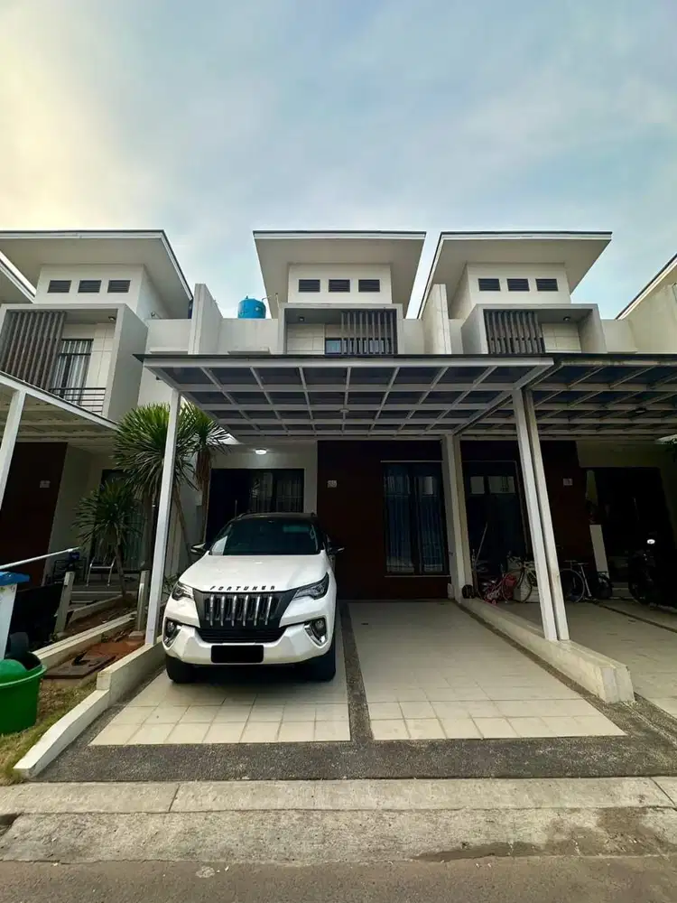 Termurah Rumah 2lt Luas 6x15 Type mezzanine Di Cluster Shinano JGC