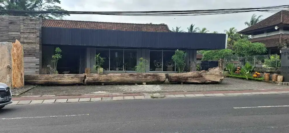 Dijual tanah komersil jalan utama ubud central gianyar bali