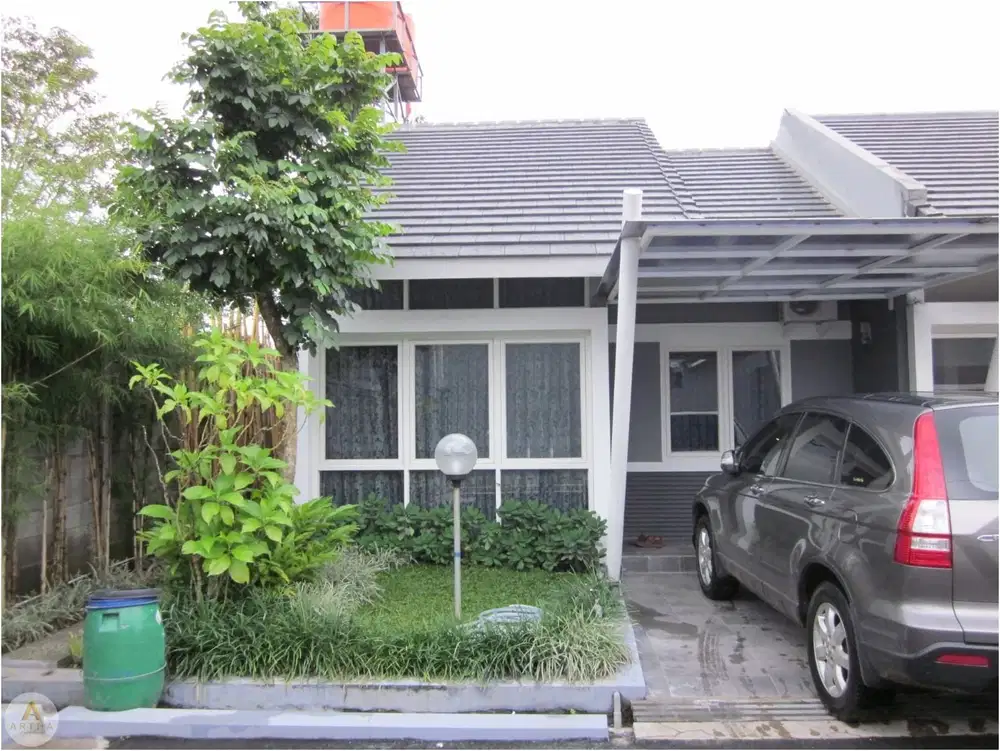 rumah di kawaluyaan semi furnish siap huni