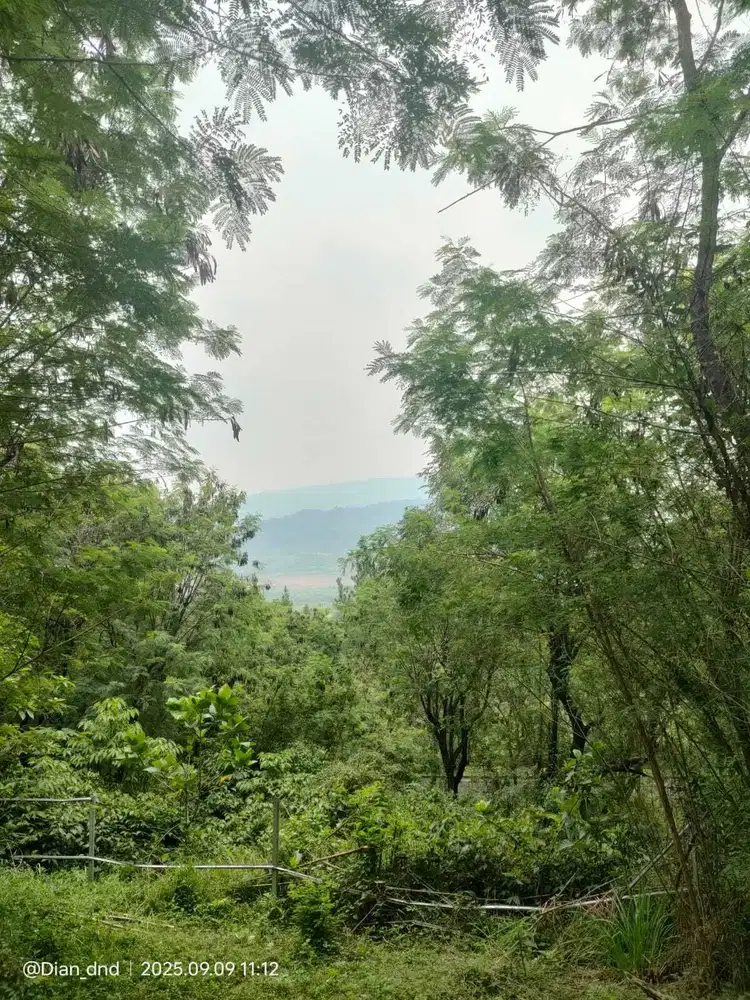 Dijual kavling view Hambalang Sentul city