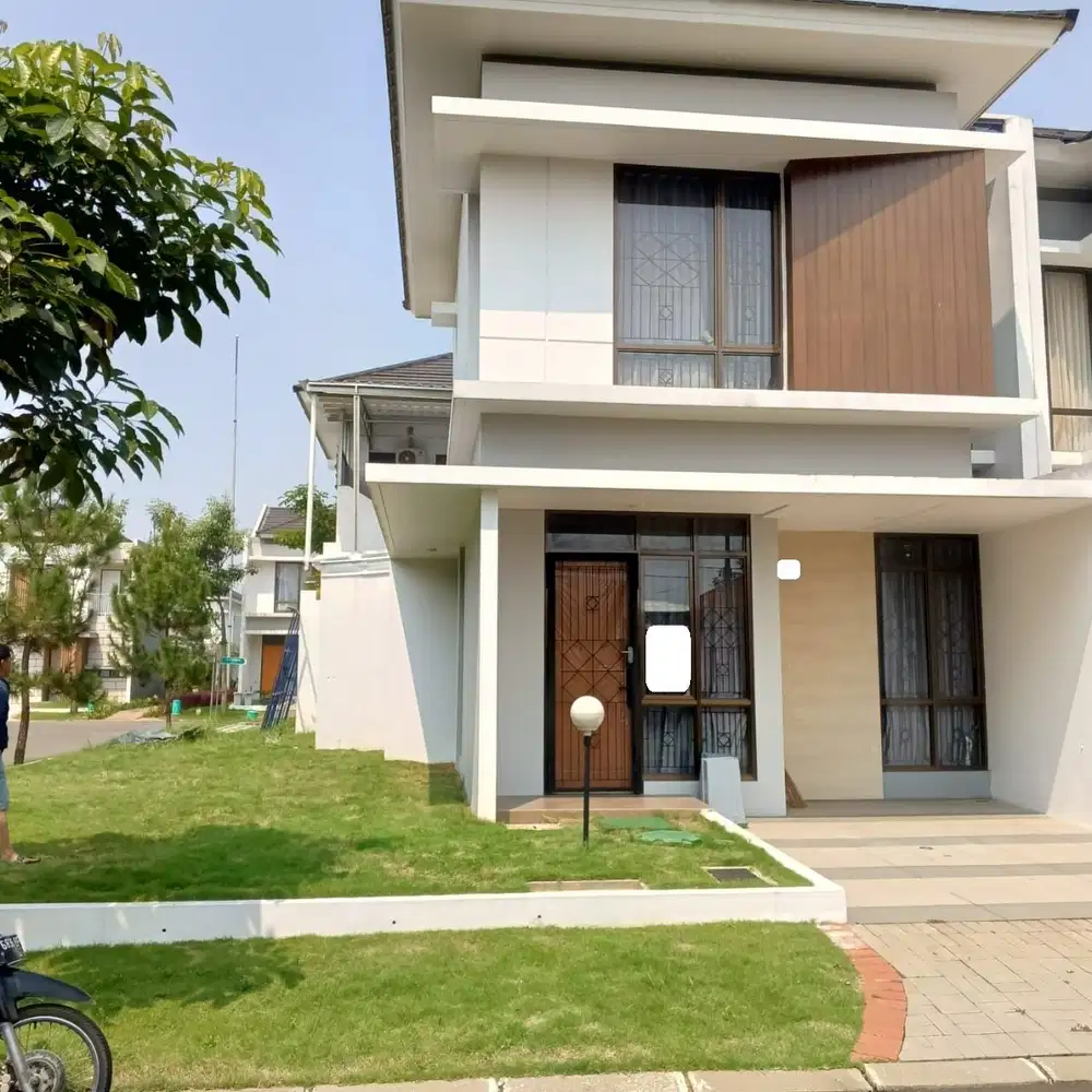 Dijual Rumah 2 Lantai Hoek Cluster Academia Pav Citra Raya Cikupa