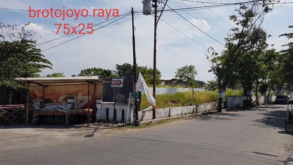 Tanah Siap Bangun Di Jl. Brotojoyo, Semarang