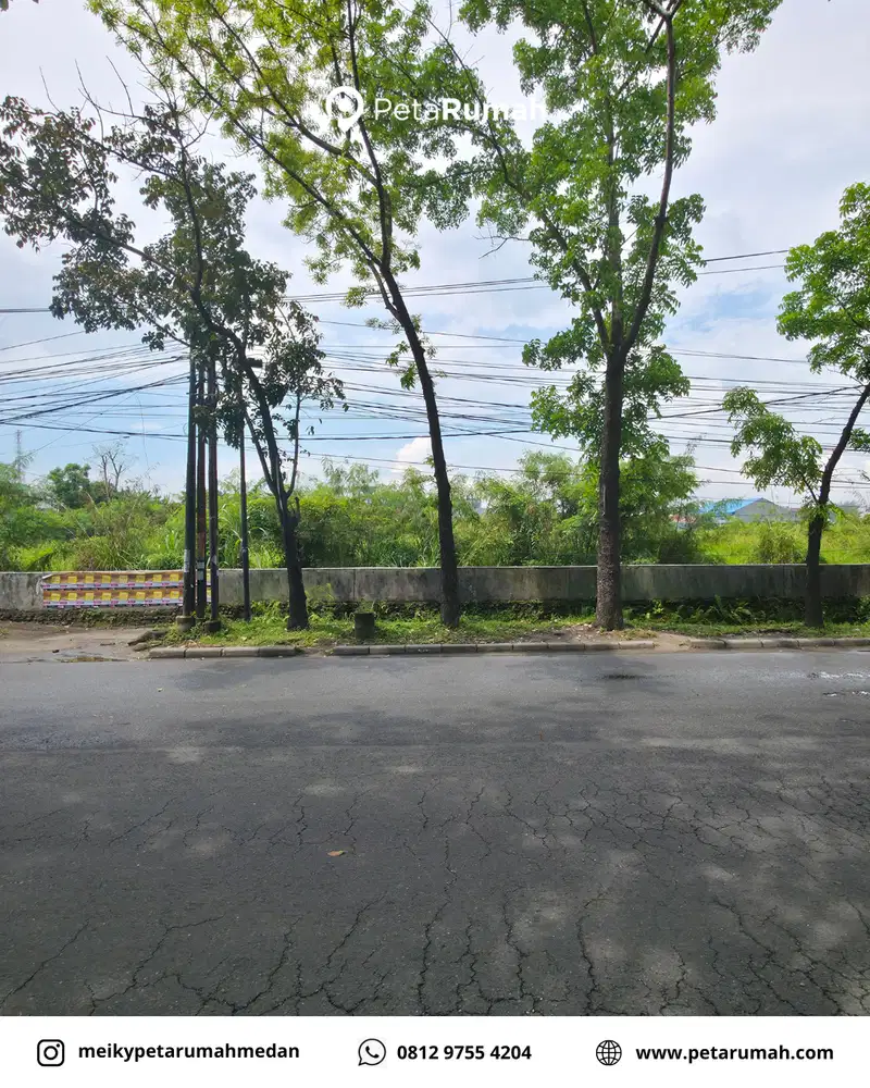 Tanah Komersil 8.070 m² Pinggir Jalan Ringroad Ngumban Surbakti Medan