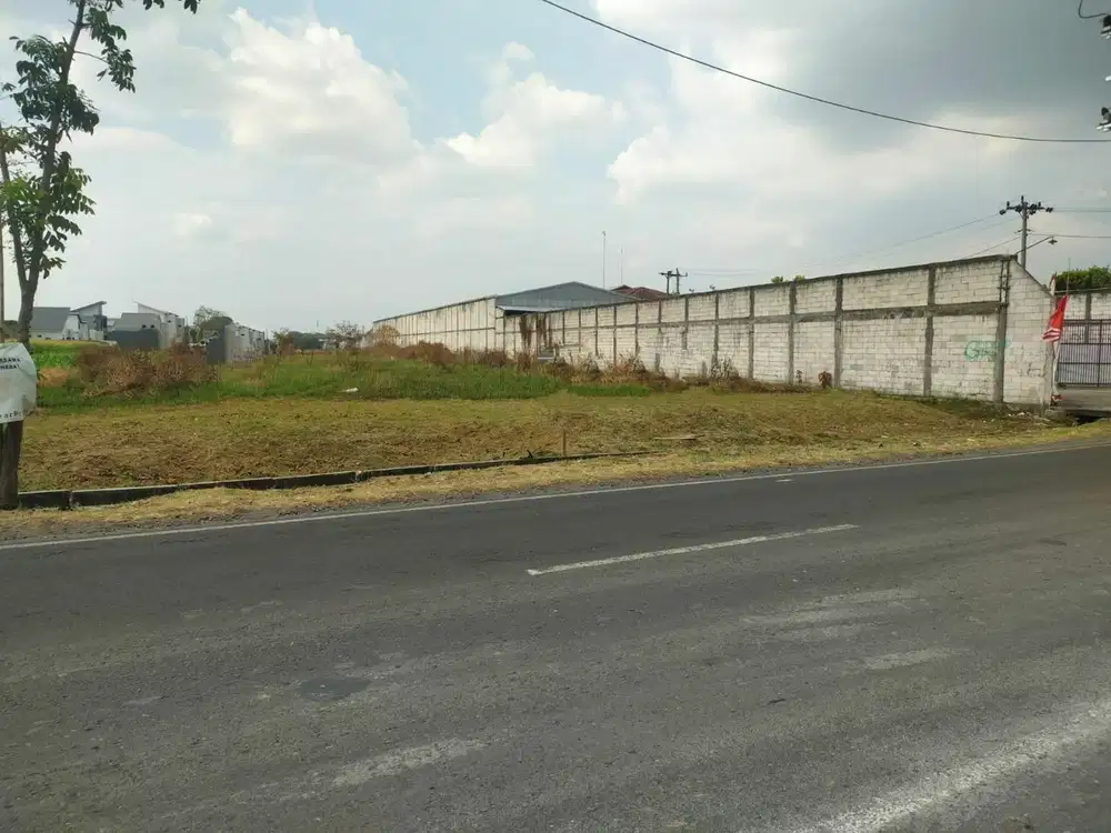 Tanah Kering 4.345m² Strategis Siap Bangun Karanganyar