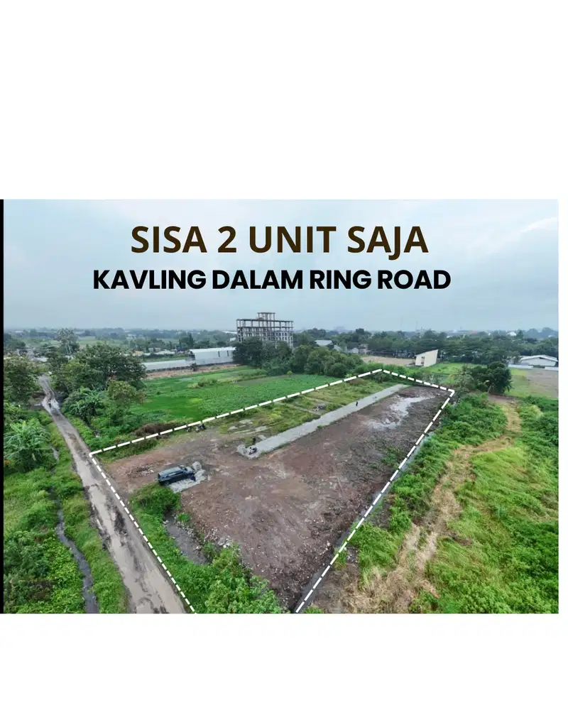 Tanah stategis dekat Exit Tol Mlati, SIAP AJB