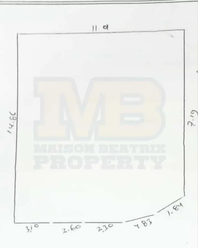 DIJUAL TANAH HOEK CLUSTER KIREINA NUSALOKA BSD