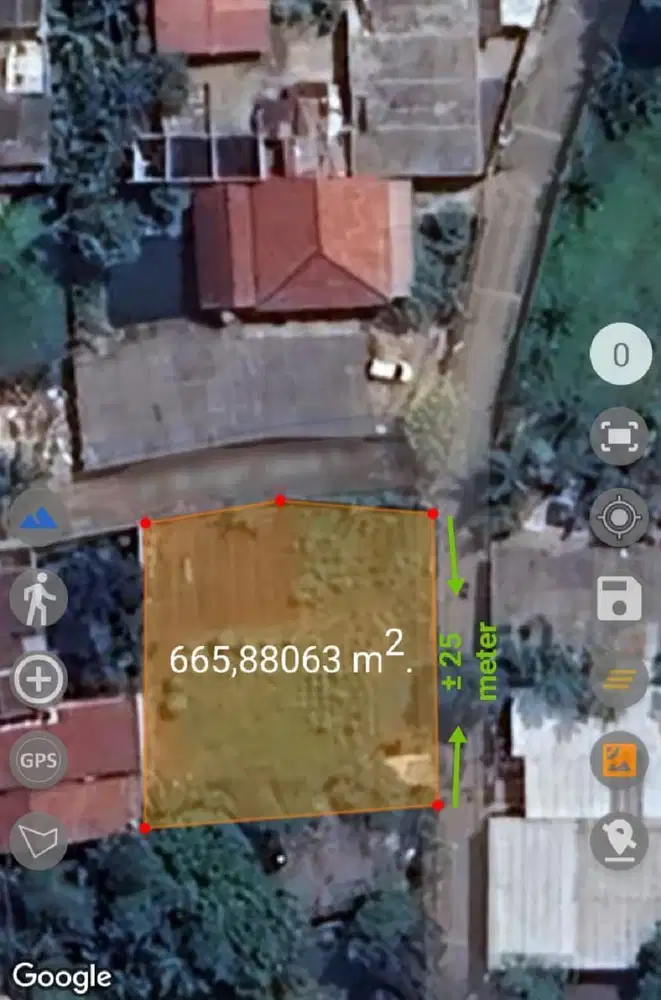 Dijual Tanah SHM 665m2 Hook Strategis di Pamulang By Rumah Chinida