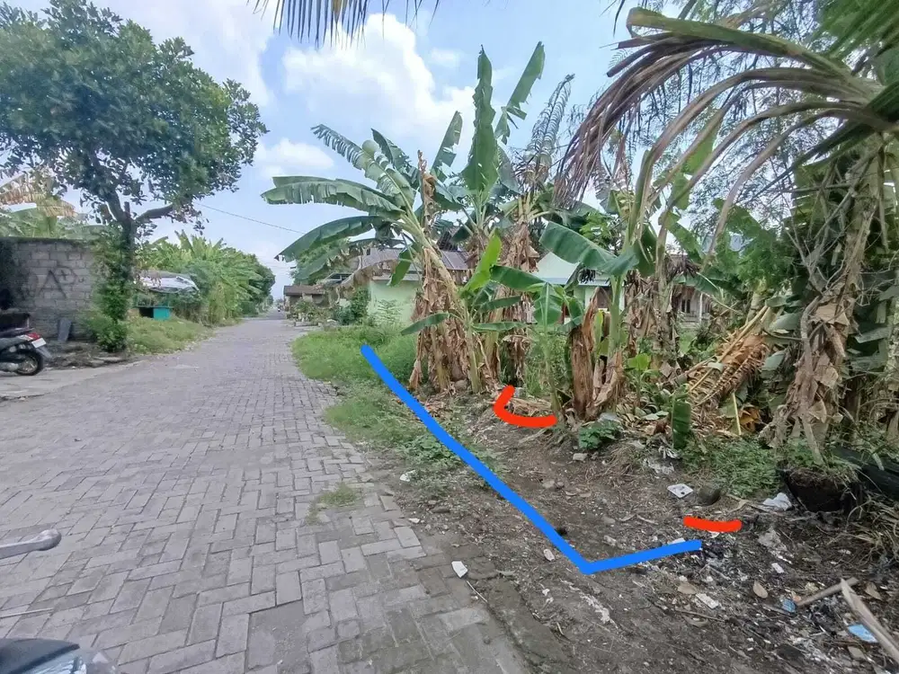 TANAH MURAH PEKARANGAN DEKAT CANDI SAMBISARI PURWOMARTANI SLEMAN YOGYA