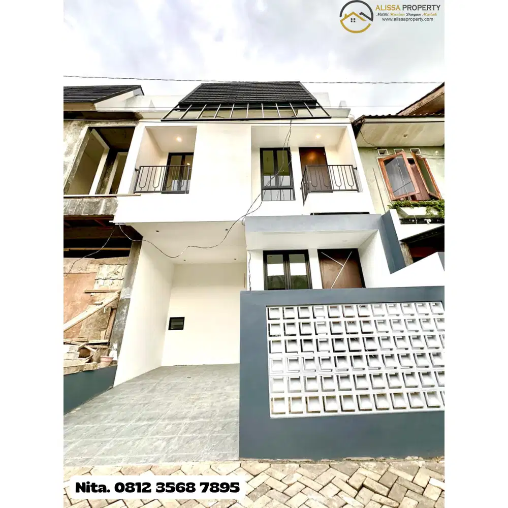 Premium Home Minimalis Modern With SmartDoor 5 Menit Ke Suhat Malang