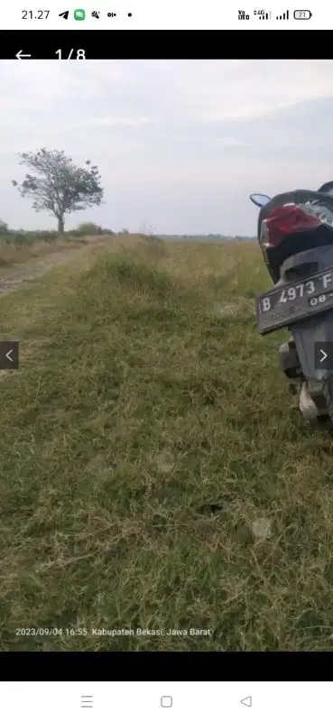 jual tanah khusus industri babelan,bekasi utara