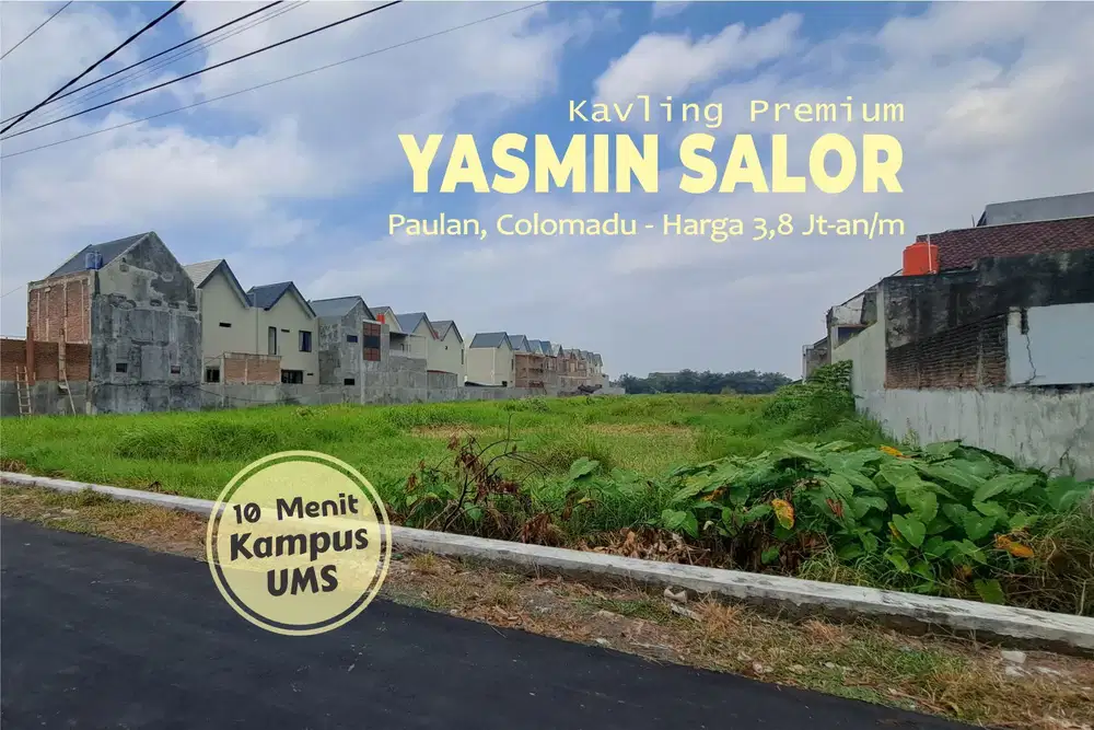 Kavling Colomadu, 350 Jutaan, Timur Superindo Colomadu