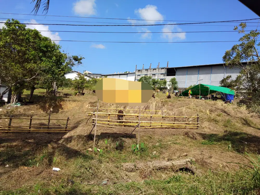 Tanah dijual dekat kota area industri